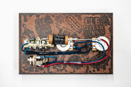 Nocaster" Blend Wiring Harness- Copper Foil - handcrafted prewired guitar electronics by CLE Guitar Works