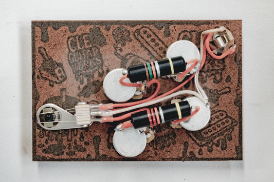 SG Wiring Harness- Bumblebee - handcrafted prewired guitar electronics by CLE Guitar Works