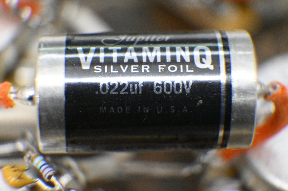 The Pure Silver Foil Capacitor