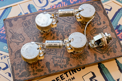 Les Paul Wiring Harness- VitaminQ - handcrafted prewired guitar electronics by CLE Guitar Works