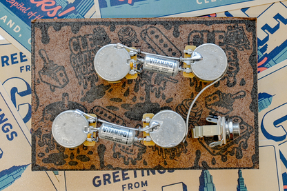 Les Paul Wiring Harness- VitaminQ - handcrafted prewired guitar electronics by CLE Guitar Works