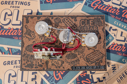 Strat Wiring Harness- VitaminQ - handcrafted prewired guitar electronics by CLE Guitar Works