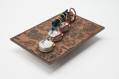 J-Bass Wiring Harness- Bumblebee - handcrafted prewired guitar electronics by CLE Guitar Works