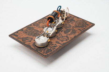 J-Bass Wiring Harness- Copper Foil - handcrafted prewired guitar electronics by CLE Guitar Works