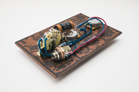Nocaster" Blend Wiring Harness- Copper Foil - handcrafted prewired guitar electronics by CLE Guitar Works