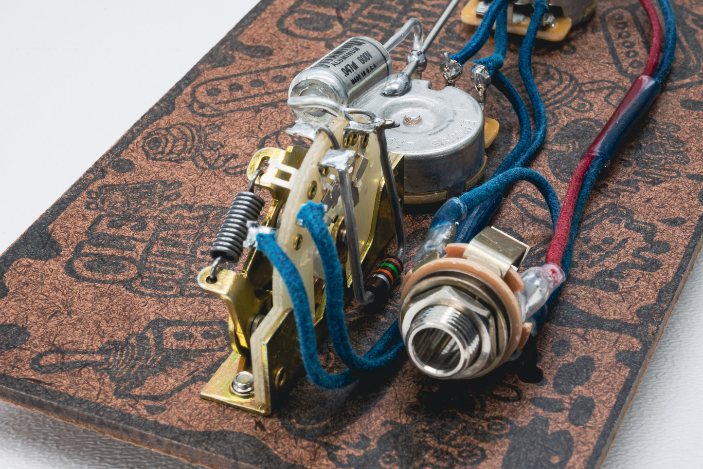 Nocaster" Blend Wiring Harness- VitaminQ - handcrafted prewired guitar electronics by CLE Guitar Works