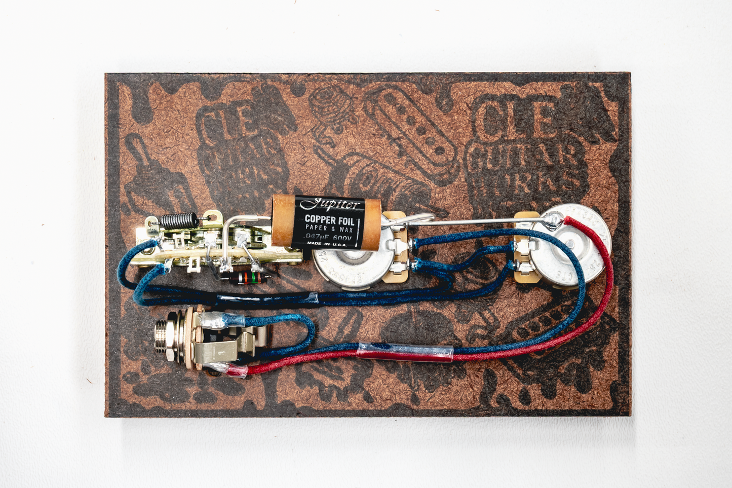 Nocaster" Blend Wiring Harness- Copper Foil - handcrafted prewired guitar electronics by CLE Guitar Works