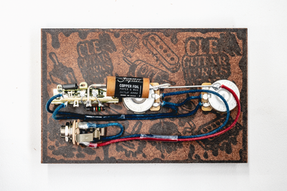 Nocaster" Blend Wiring Harness- Copper Foil - handcrafted prewired guitar electronics by CLE Guitar Works