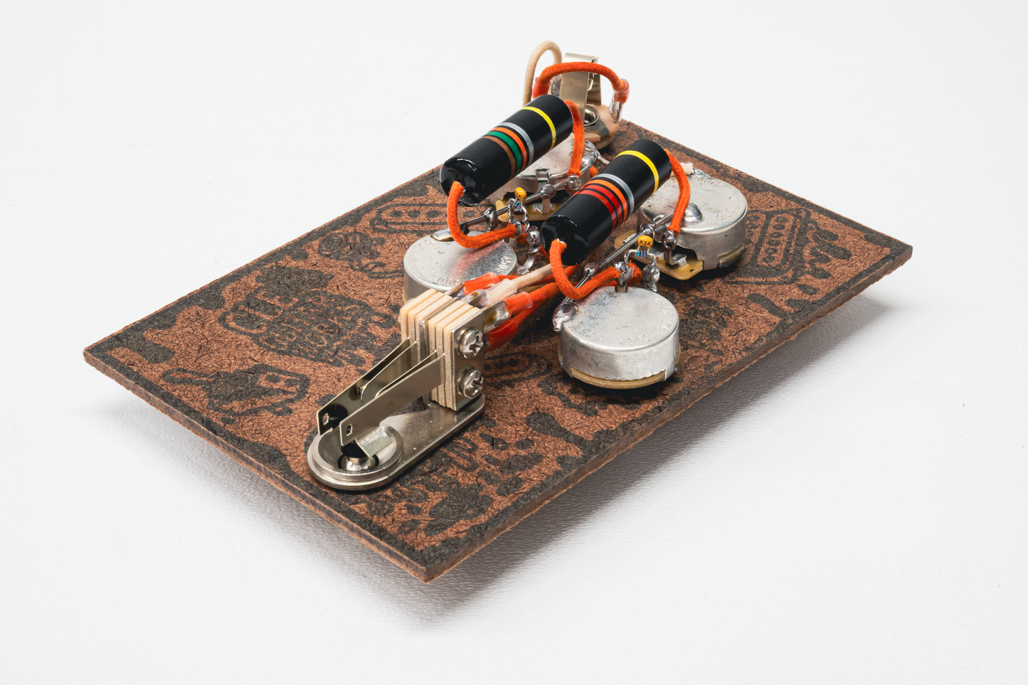 SG Wiring Harness- Bumblebee - handcrafted prewired guitar electronics by CLE Guitar Works