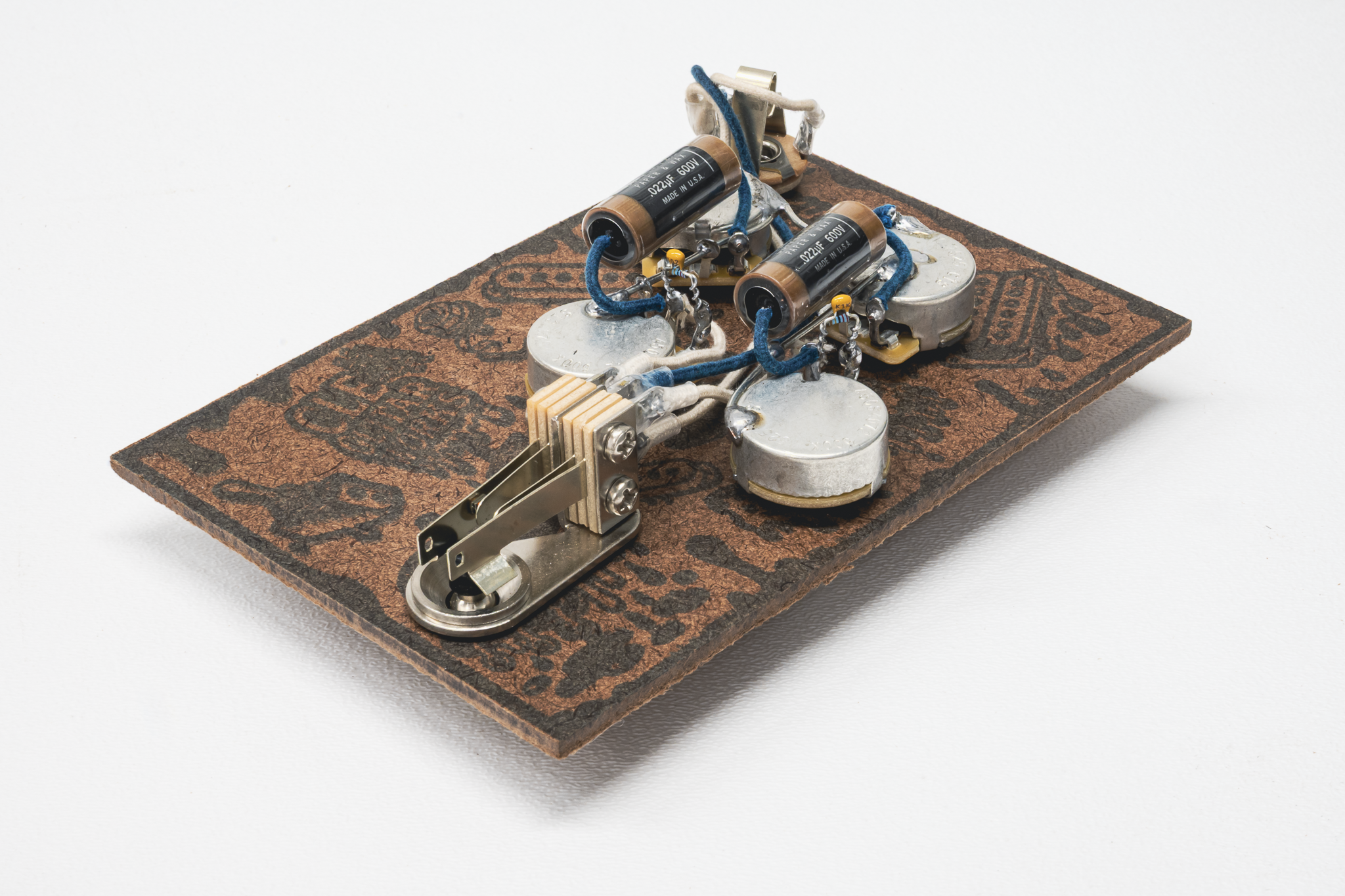 SG Wiring Harness- Copper Foil - handcrafted prewired guitar electronics by CLE Guitar Works