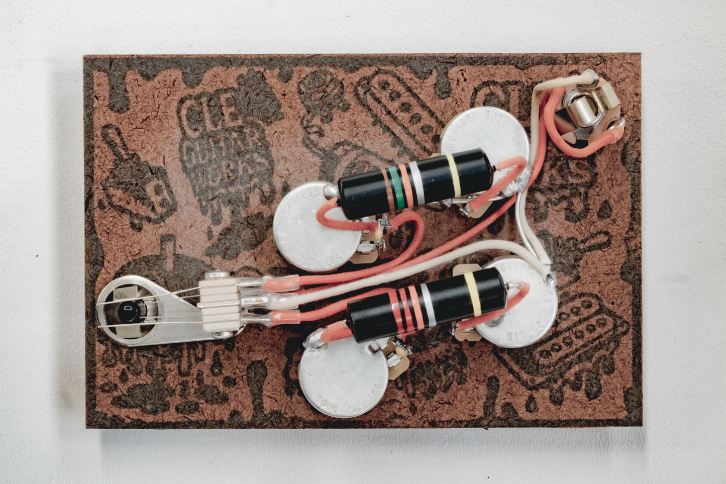 SG Wiring Harness- Bumblebee - handcrafted prewired guitar electronics by CLE Guitar Works