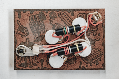 SG Wiring Harness- Bumblebee - handcrafted prewired guitar electronics by CLE Guitar Works