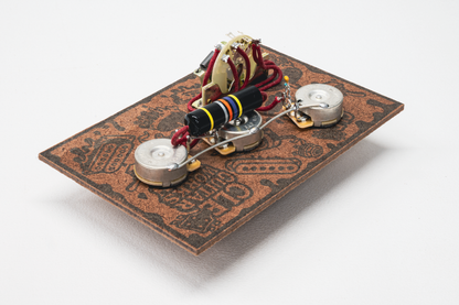 Strat Wiring Harness- Bumblebee - handcrafted prewired guitar electronics by CLE Guitar Works