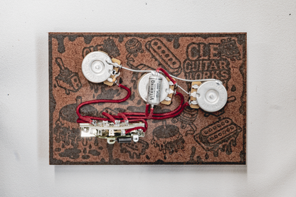 Strat Wiring Harness- VitaminQ - handcrafted prewired guitar electronics by CLE Guitar Works