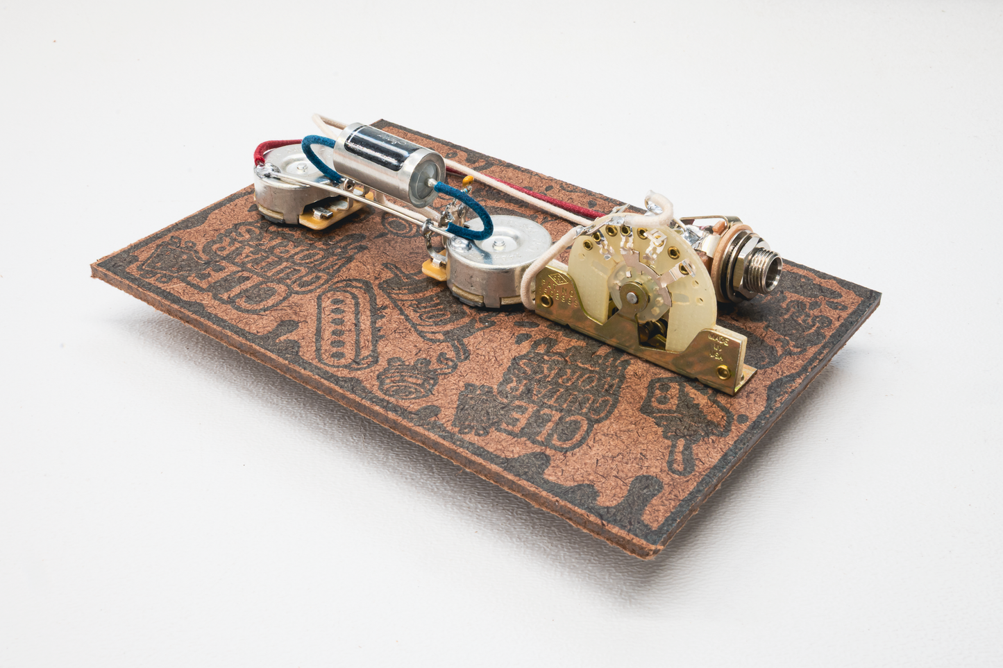 Telecaster Wiring Harness- VitaminQ SILVER FOIL - handcrafted premium guitar electronics by CLE Guitar Works