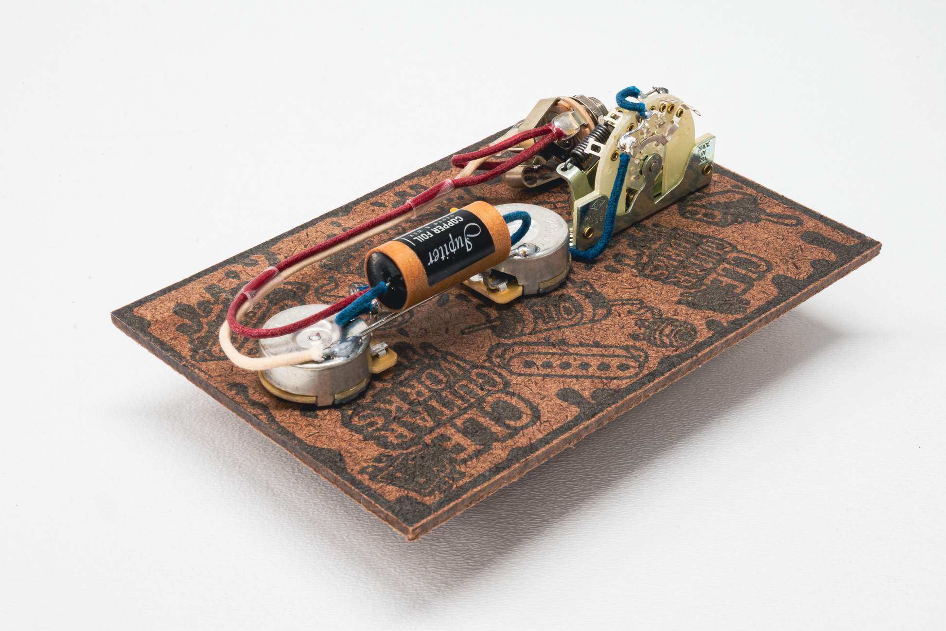 Telecaster Wiring Harness- Copper Foil - handcrafted prewired guitar electronics by CLE Guitar Works