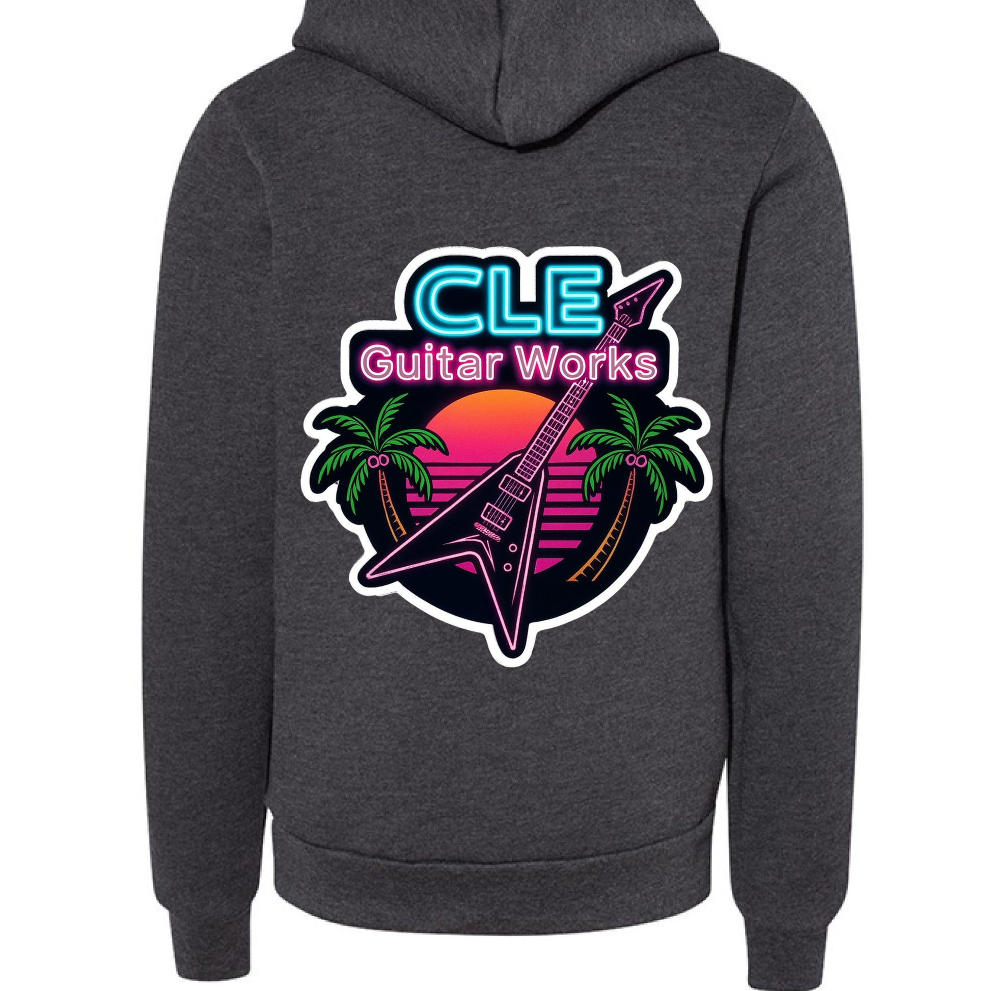 DARK GRY HEATHER - BACK